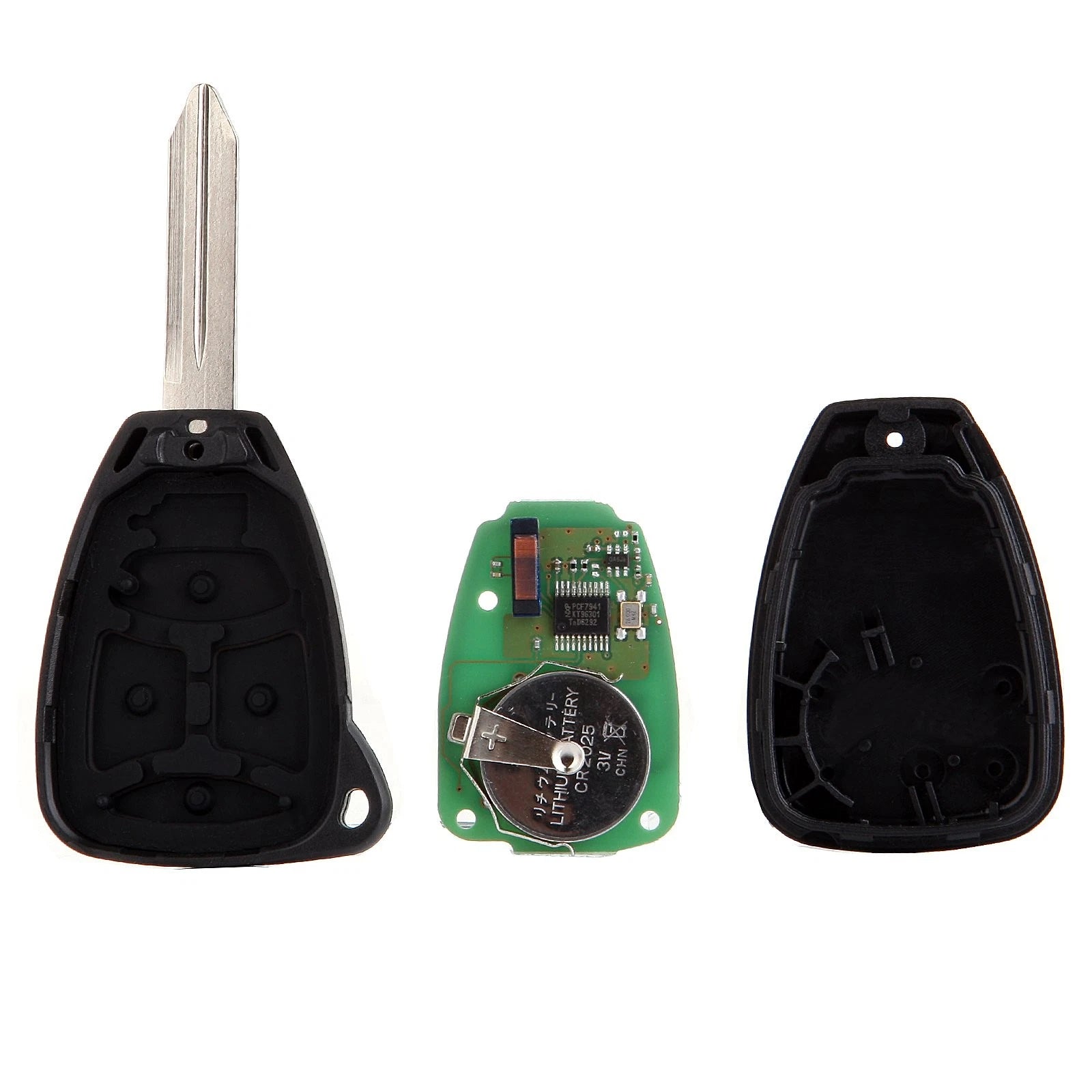 2pc Keyless Entry Remote Fob for Dodge (KOBDT04A)