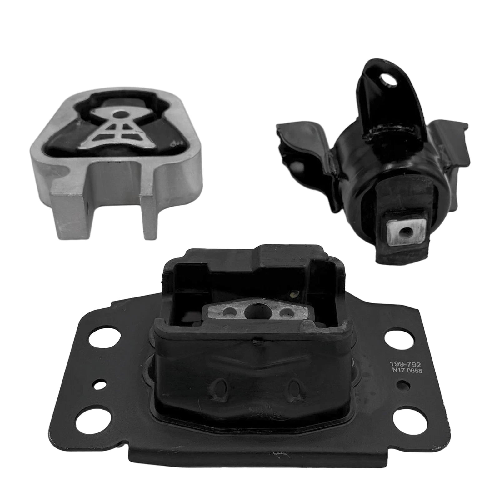 3PCS Engine Torque Strut & Trans Mount Set for Ford Fusion (2013–2020)