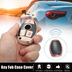 Silicone Smart Key Fob Case Cover for Mercedes Benz A-Class (2013-2018) Pink