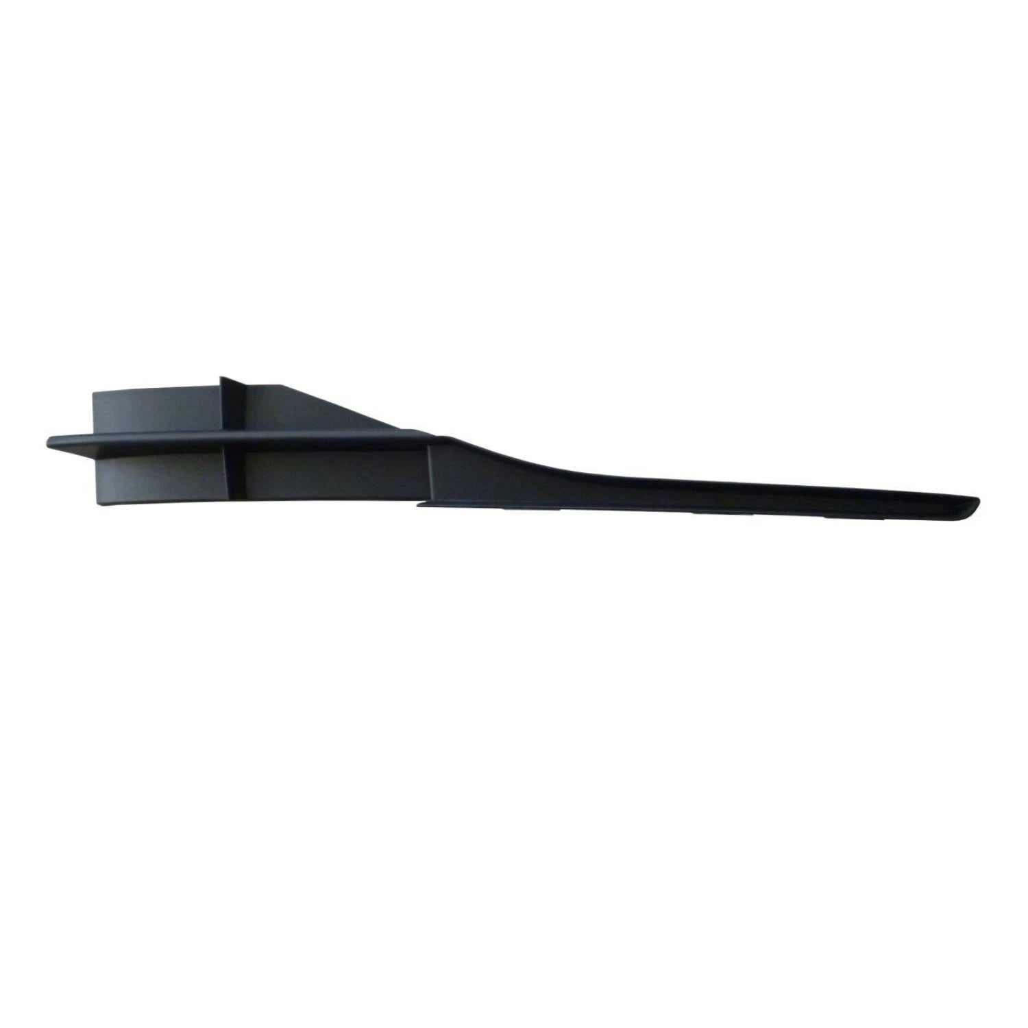 Replacement Textured Poly Front Driver Side Bumper Cover Grille End Cap Piece