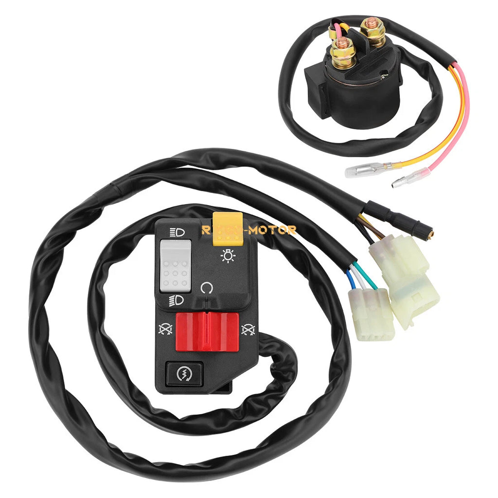 Handlebar & Starter Relay Switch for Honda TRX250EX 250EX (2006–2007)
