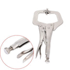 5 Pack Adjustable Locking C Clamp Pliers for Vise Grip (11")
