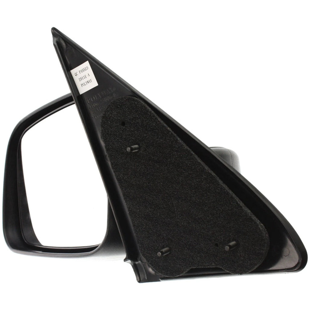 Manual Mirror for Jeep Liberty (2002–2007) Left Textured Black Folding