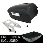Matte Black King Trunk Mounting Rack for Harley Touring Street Glide (2014–2026)