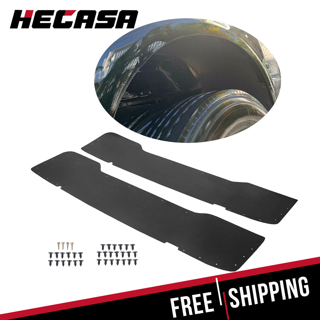 Set of 2 Rear Bed Inner Fender Liners for Ford F350 F450 (1999–2010)