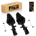 Rear Struts with Coil Spring and Sway Bar Links Kit for Toyota Highlander Venza (2010–2023)