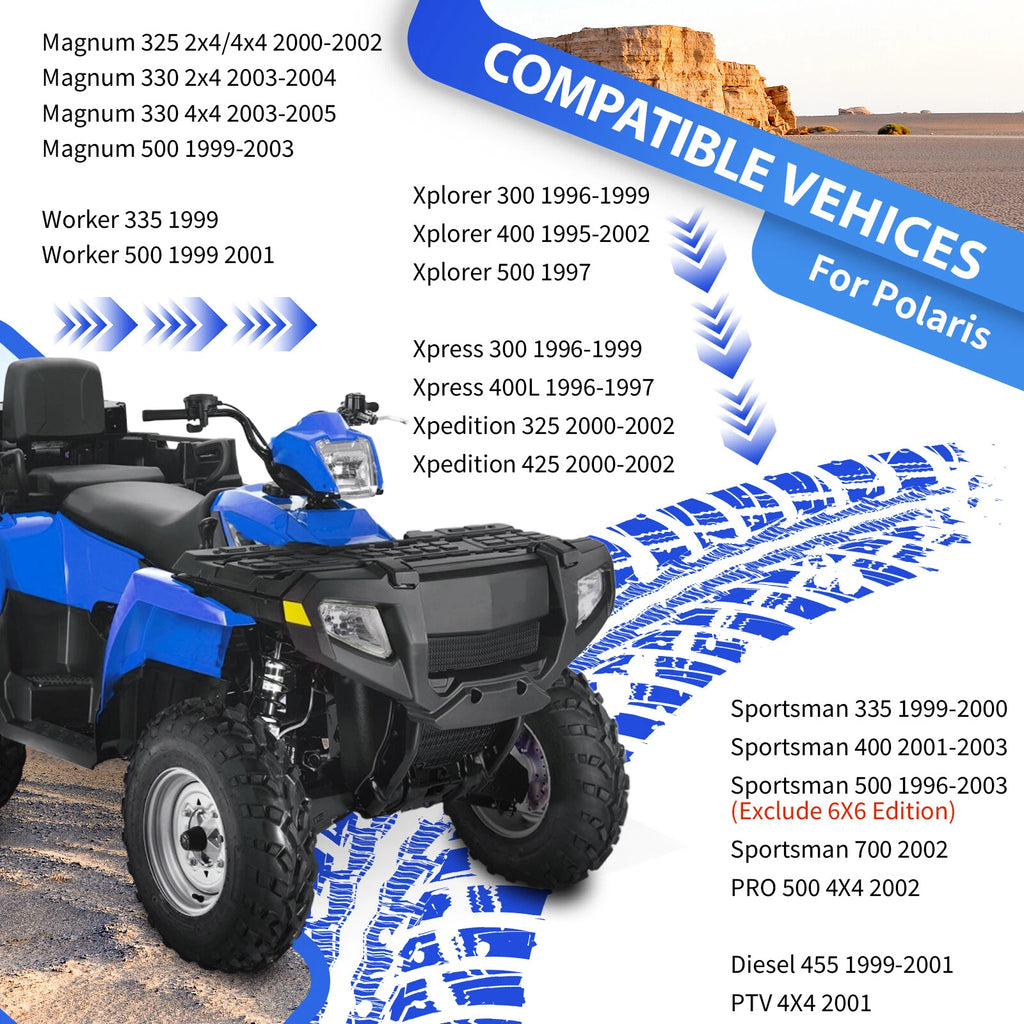 Rear Rack Assembly for Polaris Magnum 500 (1999-2003) / Xplorer 400 (1995-2002)