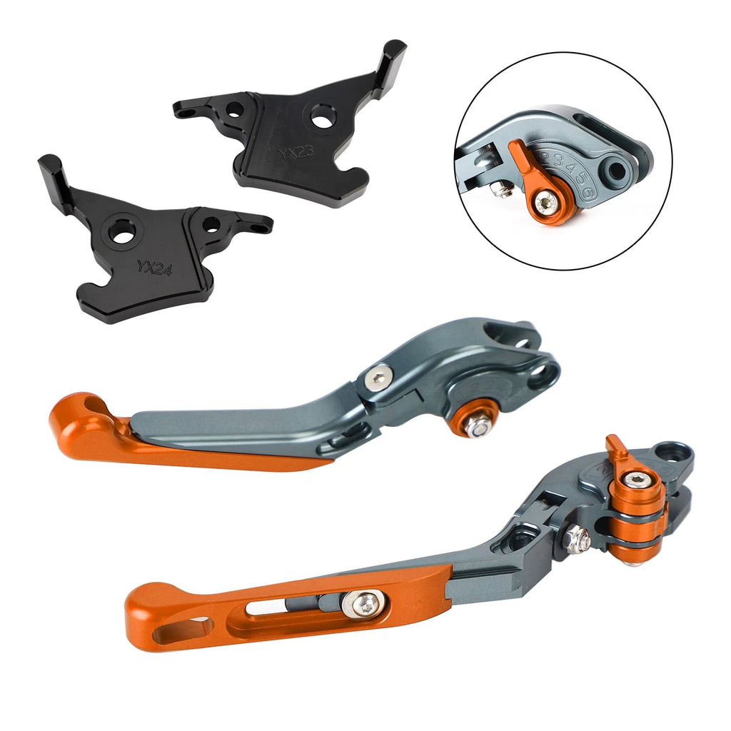 Adjustable Clutch Brake Lever for Yamaha XMAX 300 (2023–2025) Orange