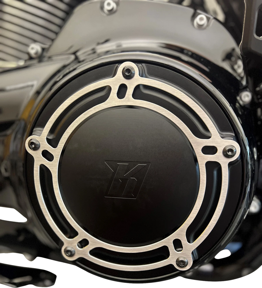 KODLIN USA Derby Cover for Harley M8 Touring (2017–2023) - Black - NXL K25409