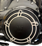 KODLIN USA Derby Cover for Harley M8 Touring (2017–2023) - Black - NXL K25409