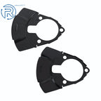Pair Brake Dust Shields for Chevrolet Silverado C1500, Cadillac, GMC Yukon (1999–2006)