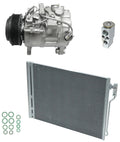 AC Compressor Kit With Condenser for BMW 528i 2.0L Turbo (2014–2014)