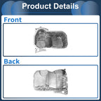1 Pcs Engine Oil Pan No. 058103598E/058103603A for Audi A4 (1997–2000) Aluminum