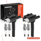 2X Ignition Coil & 4X Iridium Spark Plug for Chevy Metro (1999–2001)