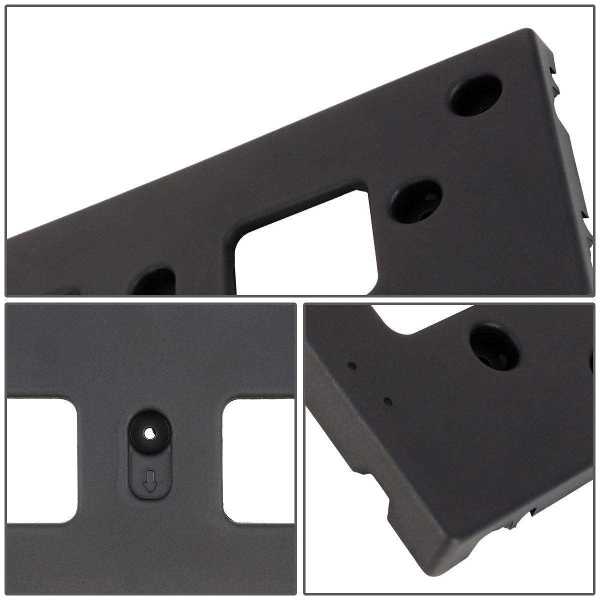 Front Bumper License Plate Holder Mounting Bracket for Soul (2020–2021)