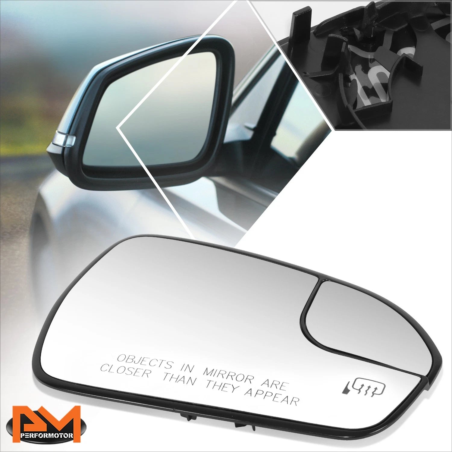 Set of 2 Polished Side Step Pads for Cadillac SRX (2010–2015)