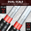Adjustable Click Torque Wrench 5-45 In-Lb for Mechanic (1/2")