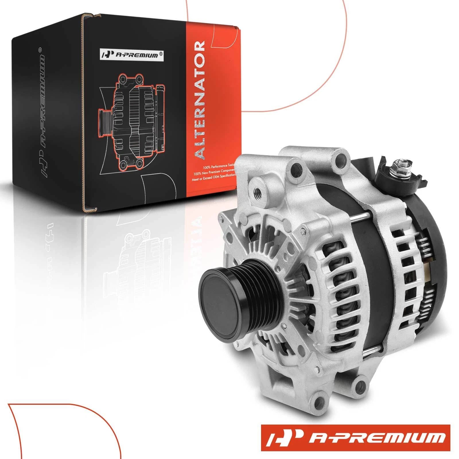 Alternator for BMW Z4 (2009–2016) 3.0L 170A 12V 7-Groove Clutch Pulley