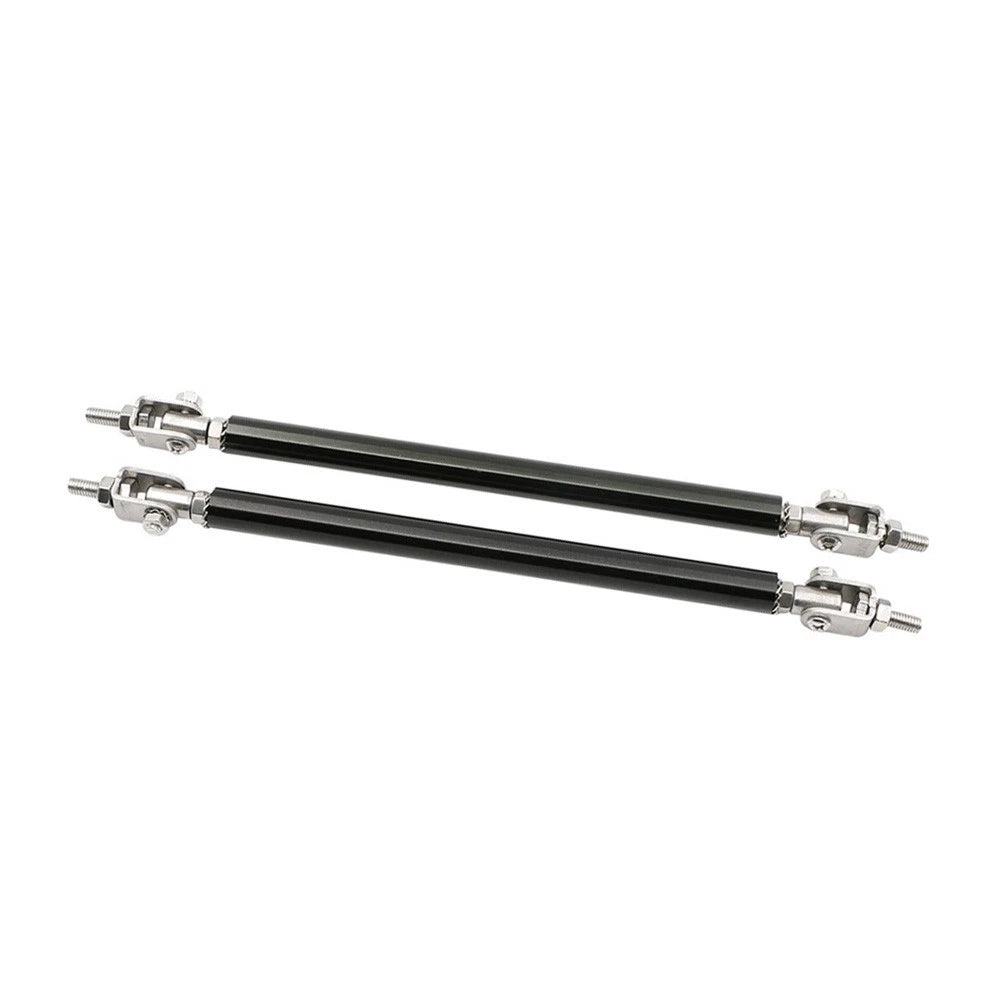 150mm Black Support Bar for Ford Front Lip Splitter (Compatible)