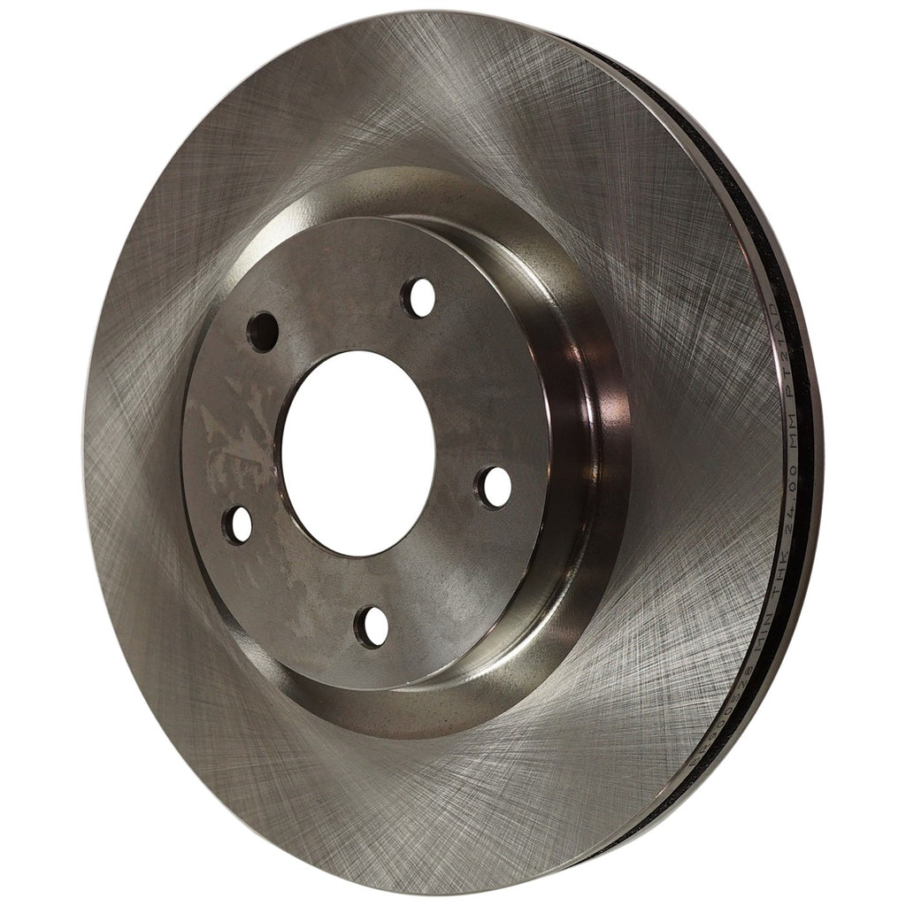 Front and Rear Disc Brake Rotors for Nissan Sentra (2007–2012)