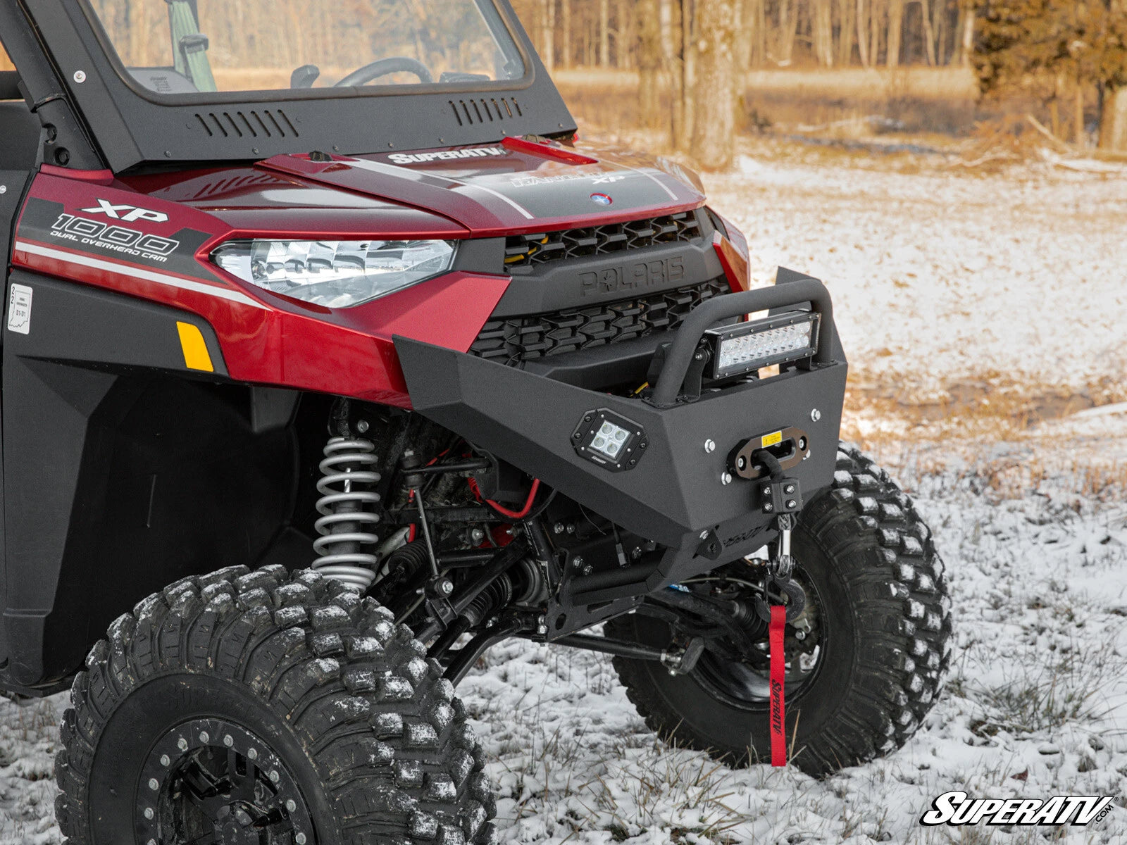 Winch Ready Front Bumper with Bull Bar for Polaris Ranger XP 1000 (2017–2023)