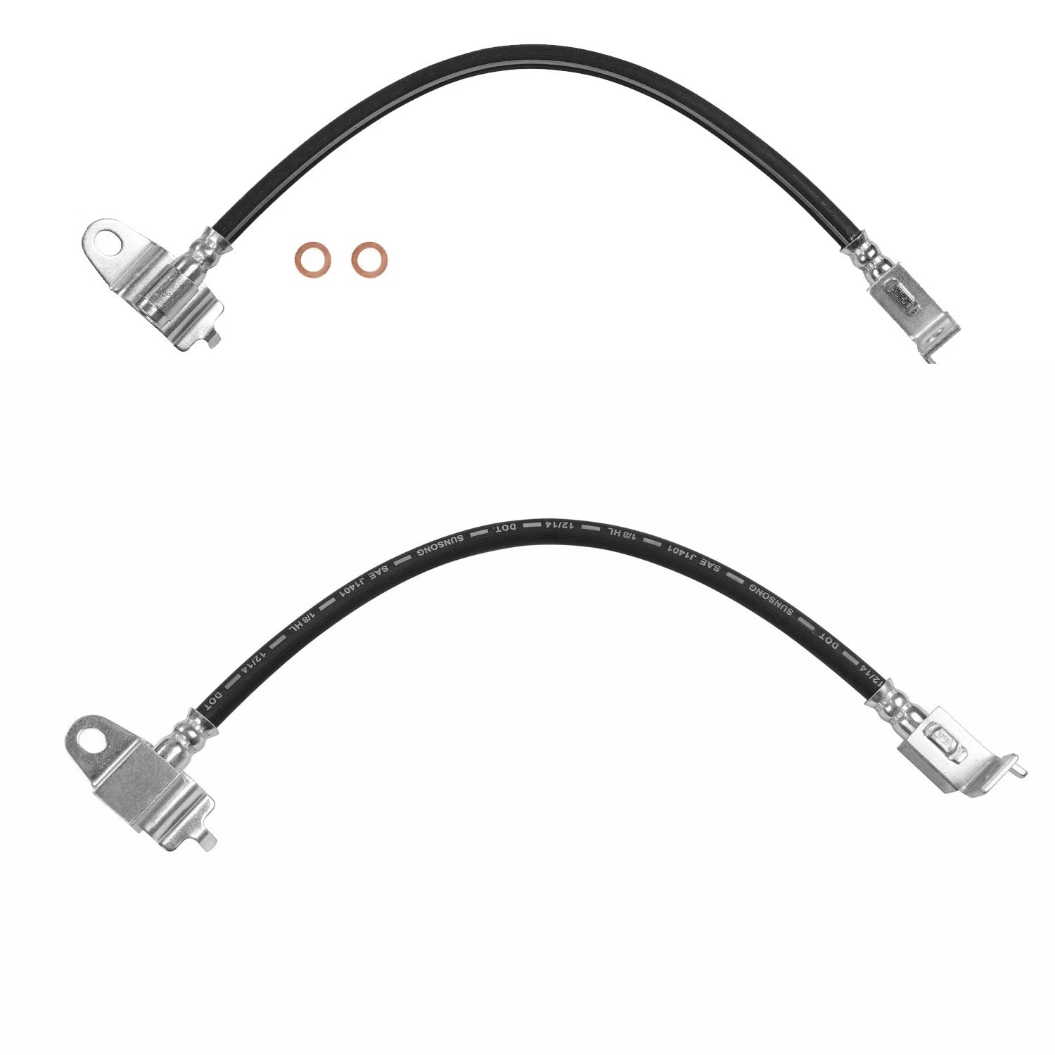 Sunsong Rear Brake Hydraulic Hose Kit for Sable Taurus (1996–1999)