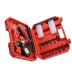 Brake Bleeding Kit with Handheld Vacuum Pump and Pressure Gauge for