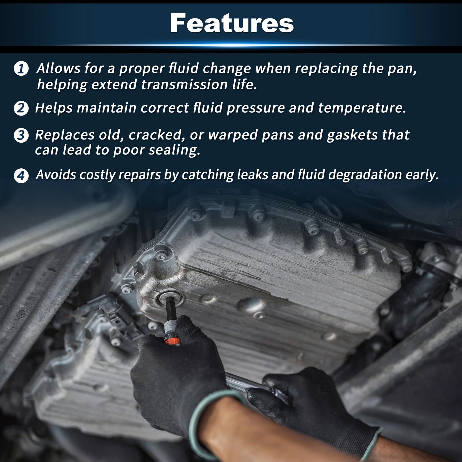 Transmission Oil Pan No.313901XJ0C for Nissan 370Z (2009–2020), Armada (2017–2024)