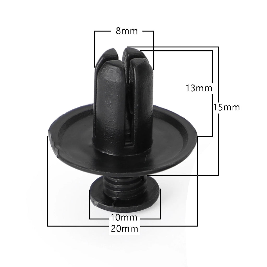 10pcs Fairing Panel Bolt Clip 8mm for Honda