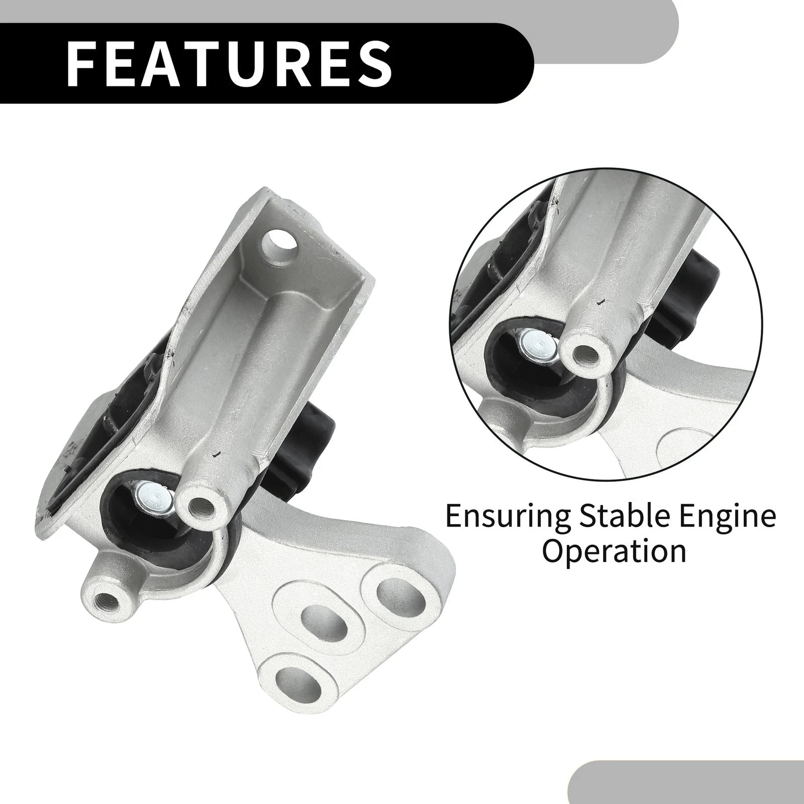 Engine Motor Mount & Transmission Mount for Honda Civic 1.8L (2006–2010)