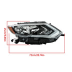 Right Side Headlight Assembly for Nissan Rogue (2017â2019)