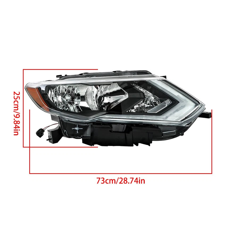 Right Side Headlight Assembly for Nissan Rogue (2017â2019)