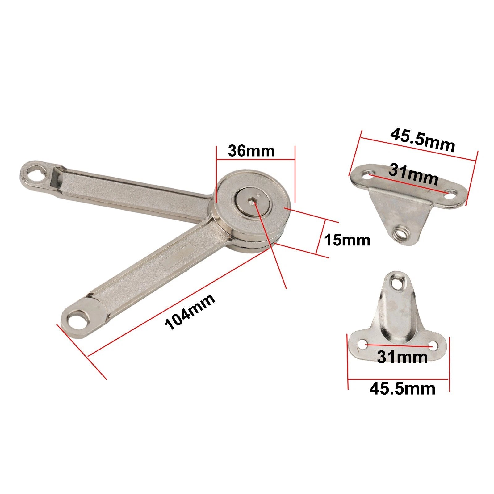 Cabinet Hinges Support Rod for Furniture (Hydraulic Multi-angle)