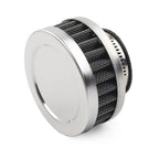 38mm Stainless Steel Air Intake Filter Cleaner w/ Clamp for Motorcycle Scooter