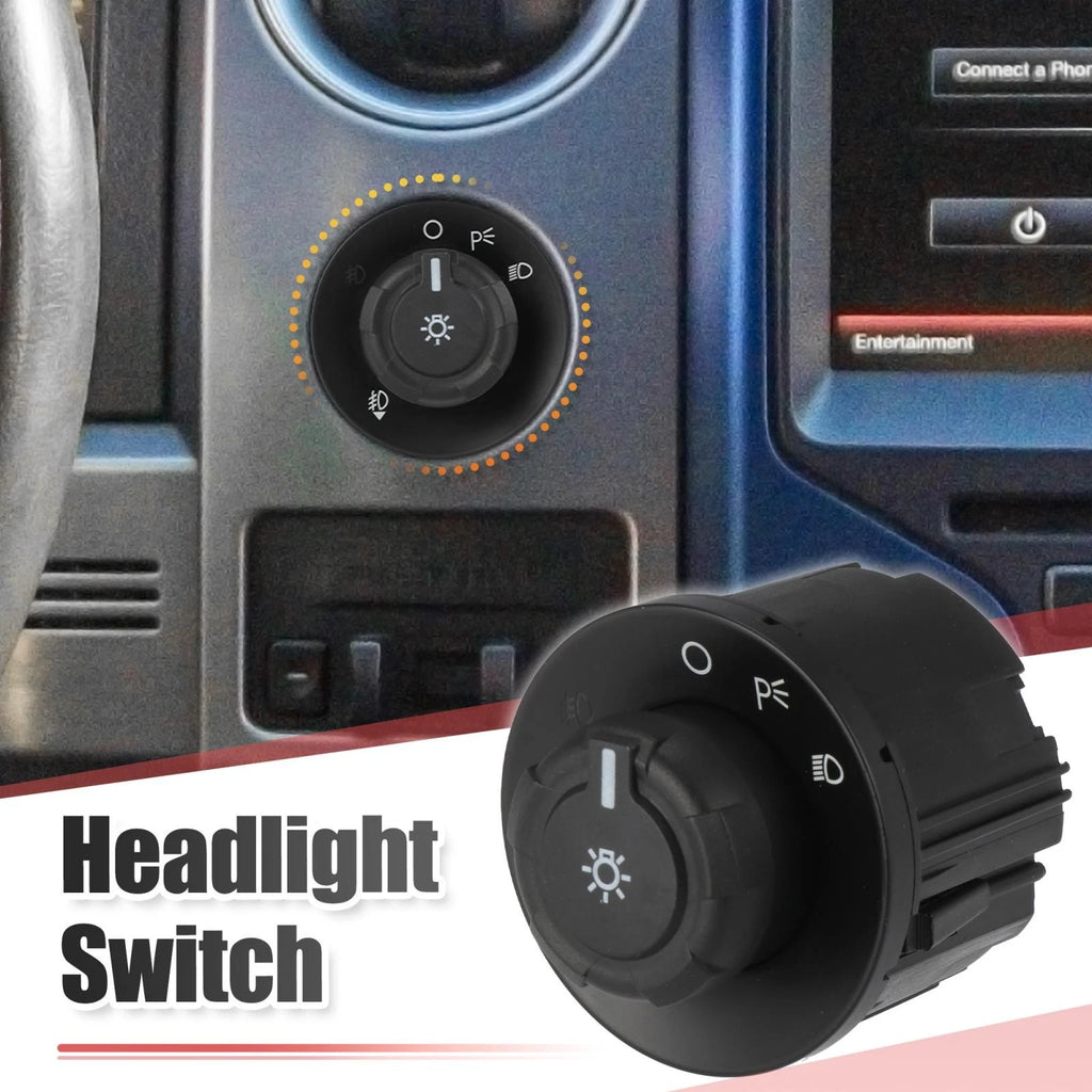Headlight Switch Knob for Ford F-150 (2009–2017) 9L3Z11654BA SW6636