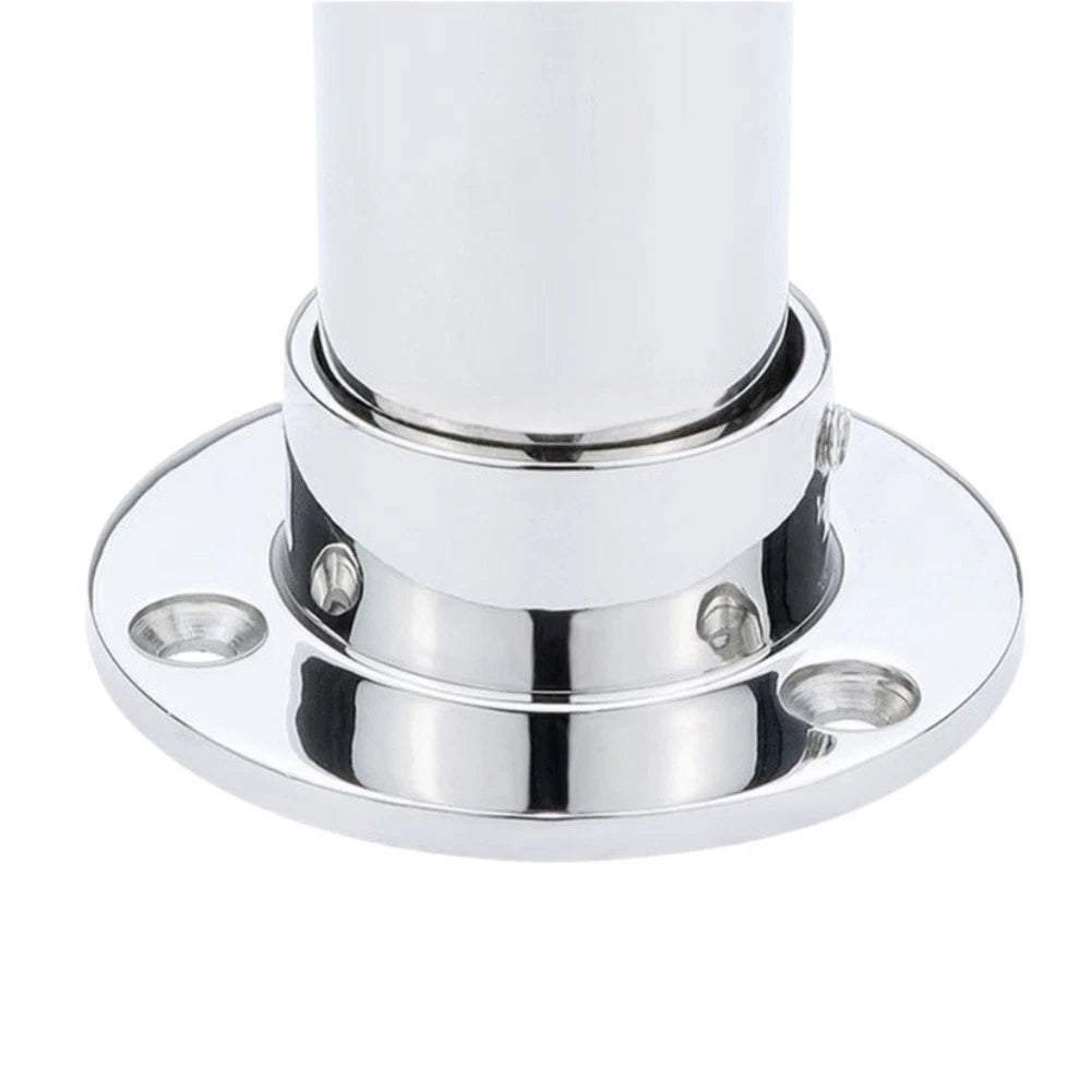 Boat Deck Handrail Mounting Fitting 316 Stainless Steel 38mm 90 Degree