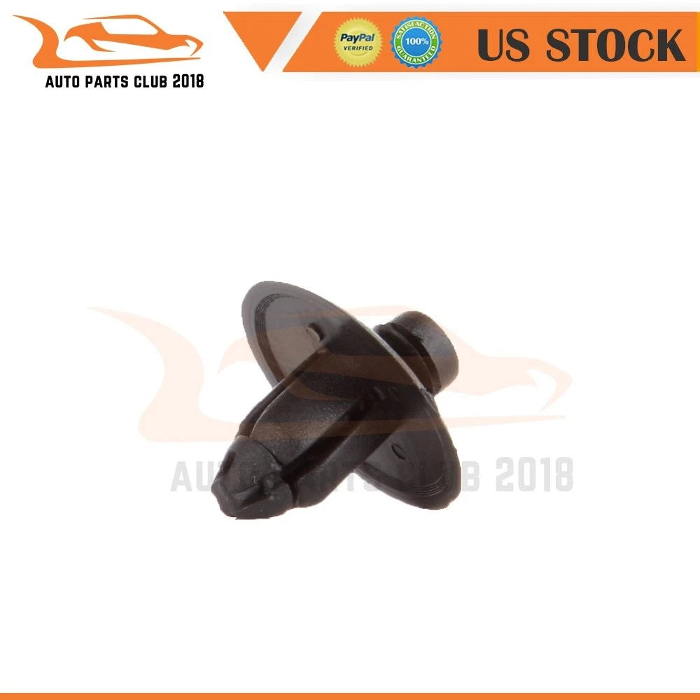 50Pcs Nylon Black Fender Bumper Fasteners Clips #WX68DX9-AA for Dodge
