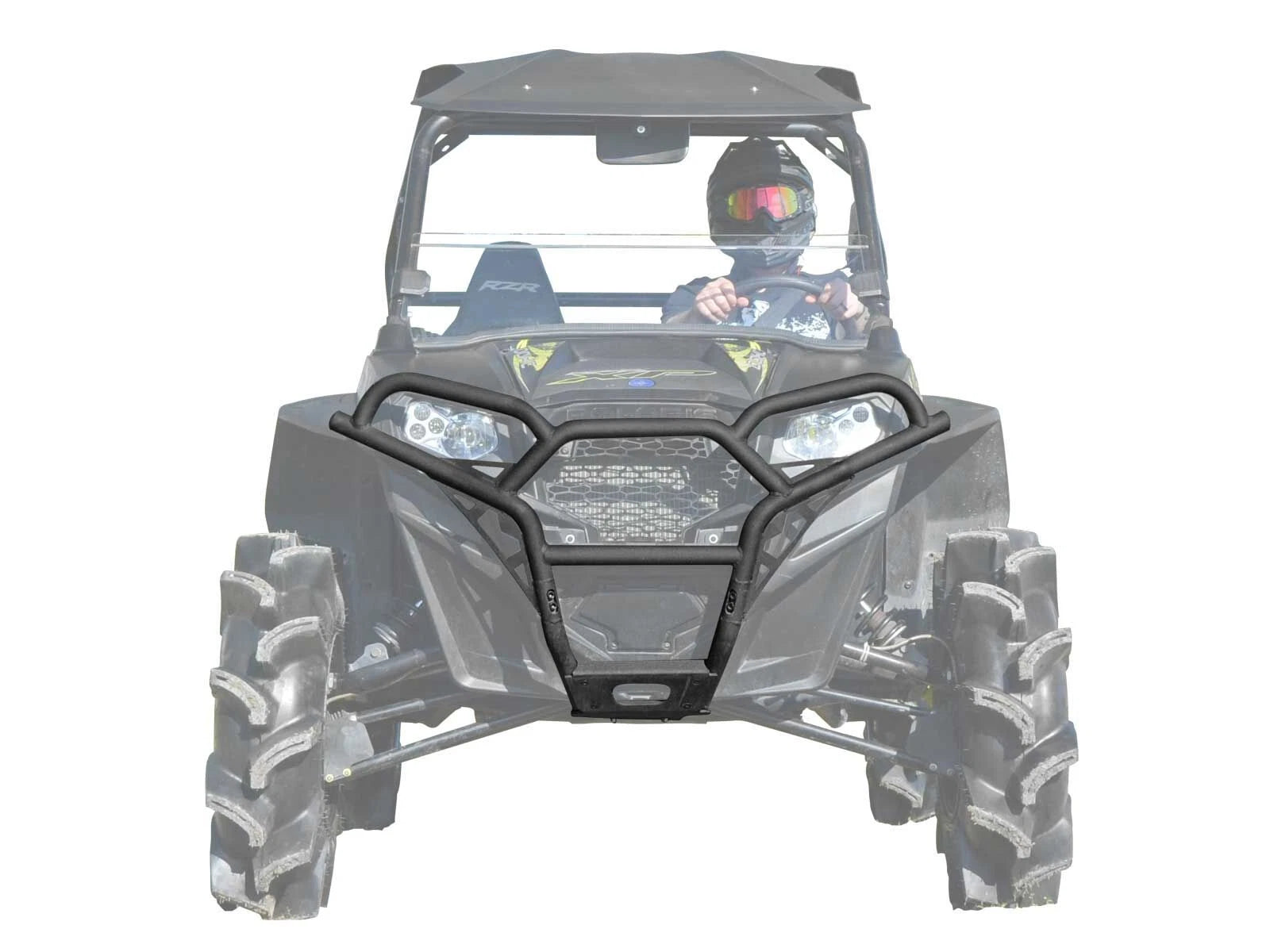 SuperATV Heavy Duty Front Bumper for Polaris RZR 800 / 800 S (2008–2014)