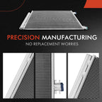 AC condenser and cooling fan assembly kit for Nissan Rogue Sport (2017–2019)