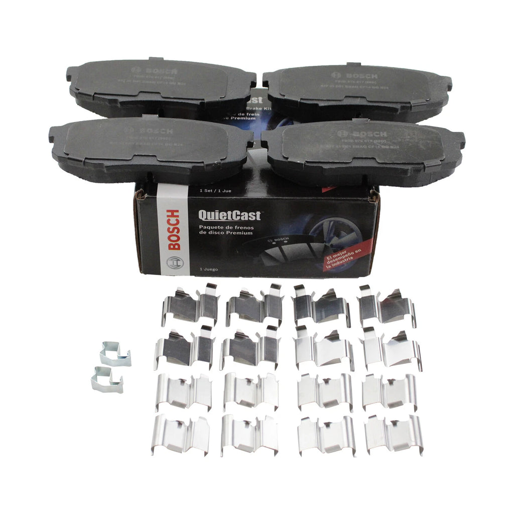 Set of 4 Bosch QuietCast Rear Ceramic Brake Pads for LX570 Land Cruiser Sequoia Tundra (2008–2021)