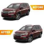 Set of 2 Roof Rack Side Rails for Honda Pilot (2009–2015)