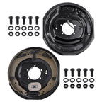 Electric Trailer Axle Brake Assembly Left & Right for 12" (5200–7000 lb) (2011–2015)