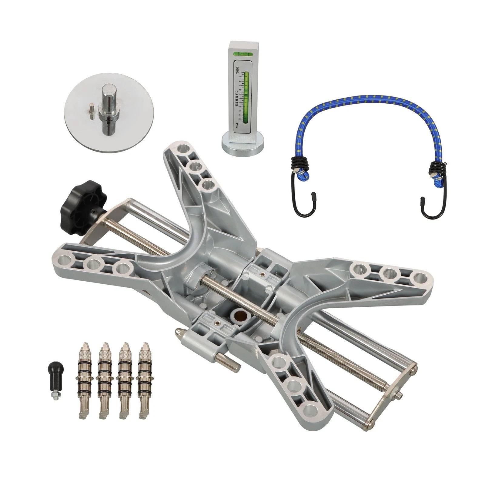 Wheel Alignment Rack Tool with Magnetic Adapter for 11"-25" Rims