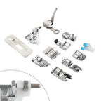 11PC Presser Feet Kit for Singer Brother Janome Elna Kenmore Low Shank