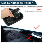 Car Sunglasses Case for Volkswagen Jetta/Vento MK6 (2011–2014) Black