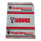 Set of 6 OMC Cobra Stern Drive Service Manuals OMC 508288, JV