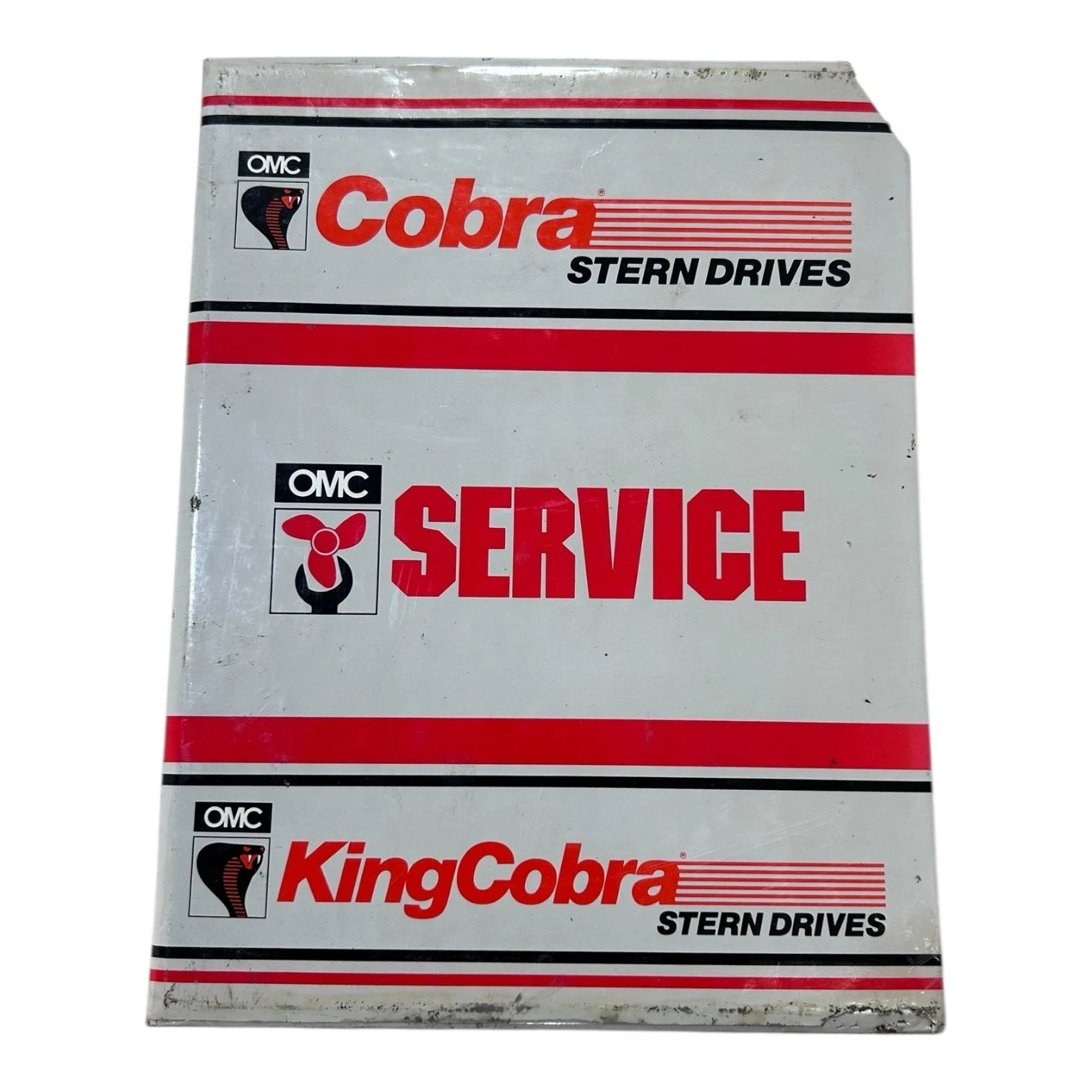 Set of 6 OMC Cobra Stern Drive Service Manuals OMC 508288, JV