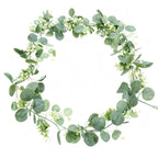 Set of 4 Green Artificial Rattan Vine Plants 180CM for Indoor Decoration