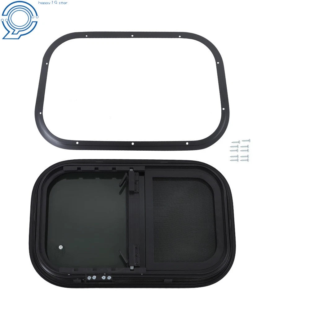 Teardrop RV Window Replacement for Trailers (14"W x 22"H)
