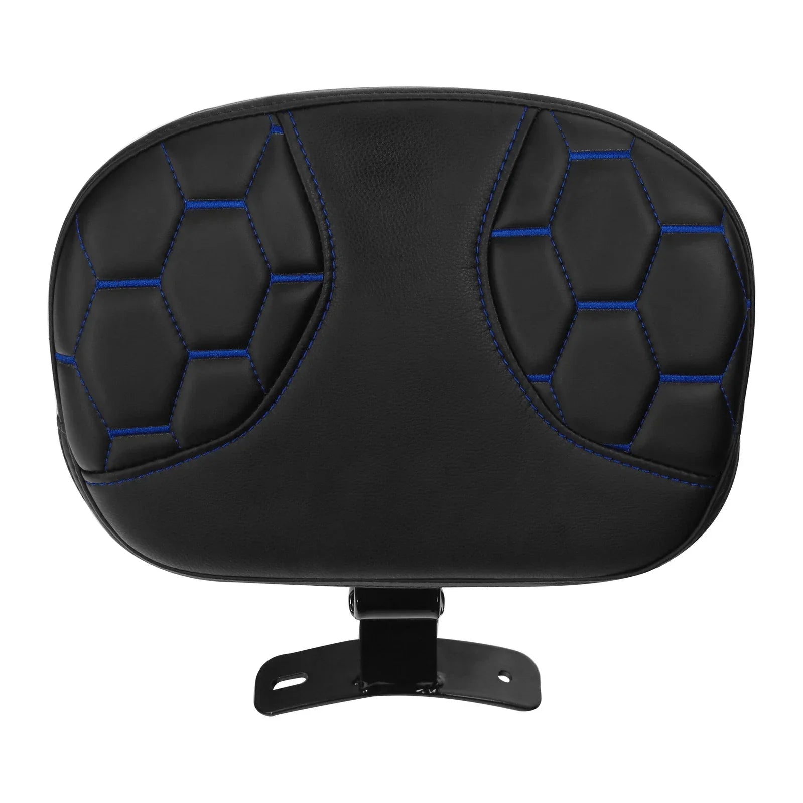 Black Front Driver Backrest Pad for Harley Touring Street Glide (2009-2023)